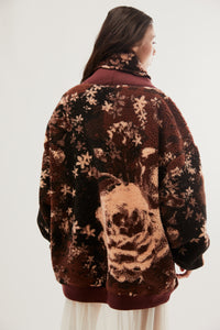 Thumbnail for Rosie Printed Sherpa, Sweat Lounge by Free People | LIT Boutique