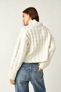 Thumbnail for Care FP Soul Searcher Moc Ivory, Sweater by Free People | LIT Boutique