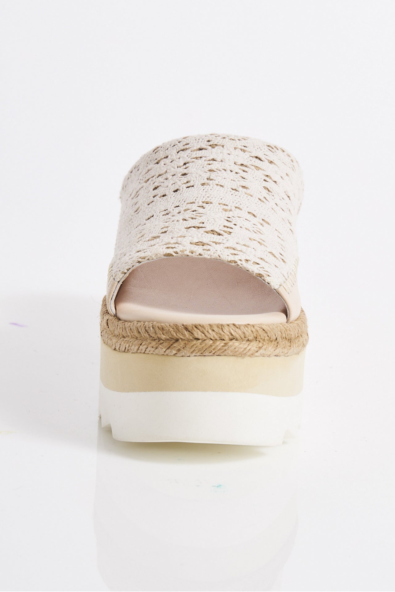 Santorini Espadrille Sandal Plaster, Heel Shoe by Free People | LIT Boutique