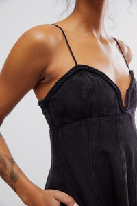 Thumbnail for Altura Mini Dress Black, Mini Dress by Free People | LIT Boutique