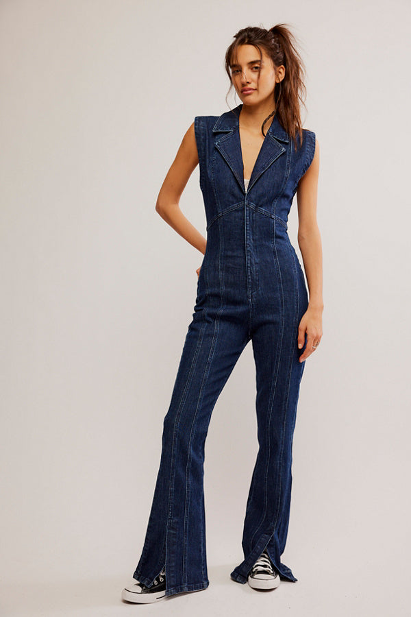 Crvy Ring The Alarm One P Siren, Jumpsuit Dress by Free People | LIT Boutique