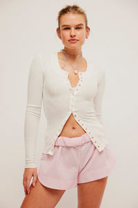 Thumbnail for Going Places Cardigan Ivory, Cardigan Sweater by Free People | LIT Boutique