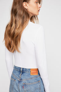 Thumbnail for Rickie Long Sleeve Top White, Tops by Free People | LIT Boutique