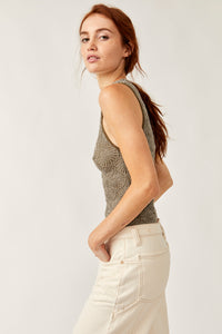 Thumbnail for Love Letter Sweetheart Cami Stingray, Tank Blouse by Free People | LIT Boutique