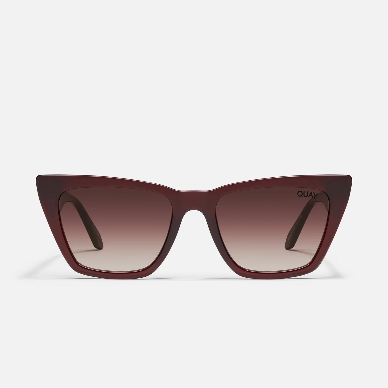 Call The Shots Brown Smoke Polarized, Sunglass Acc by Quay | LIT Boutique