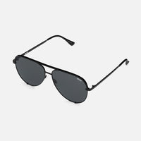 Thumbnail for High Key Extra Large Black Smoke Polarized Sunglasses, Sunglasses by Quay | LIT Boutique