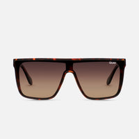 Thumbnail for Nightfall Oversized Tortoise/Brown Polarized, Sunglasses by Quay | LIT Boutique