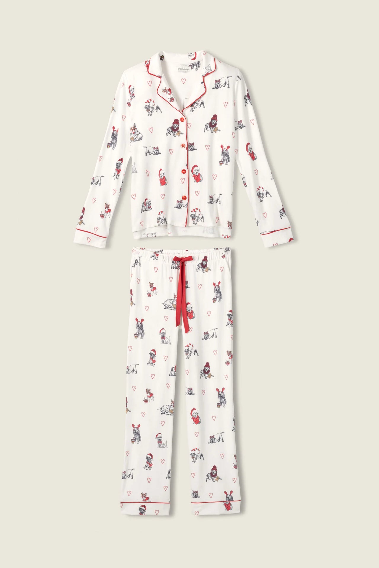 Candycane Lane PJ Set, PJ Lounge by PJ Salvage | LIT Boutique