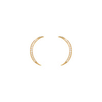 Thumbnail for 14k gold dipped crescent earring,  by Secret Box | LIT Boutique