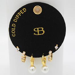 Gold Dipped Four Stones,  by Secret Box | LIT Boutique