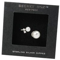 Thumbnail for 24k white gold dipped pearl ring,  by Secret Box | LIT Boutique