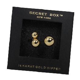 14k gold dip adjustable bubble ring,  by Secret Box | LIT Boutique