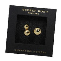 Thumbnail for 14k gold dip adjustable bubble ring,  by Secret Box | LIT Boutique
