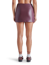 Thumbnail for Cam Skirt Cordovan, Mini Skirt by Steve Madden | LIT Boutique