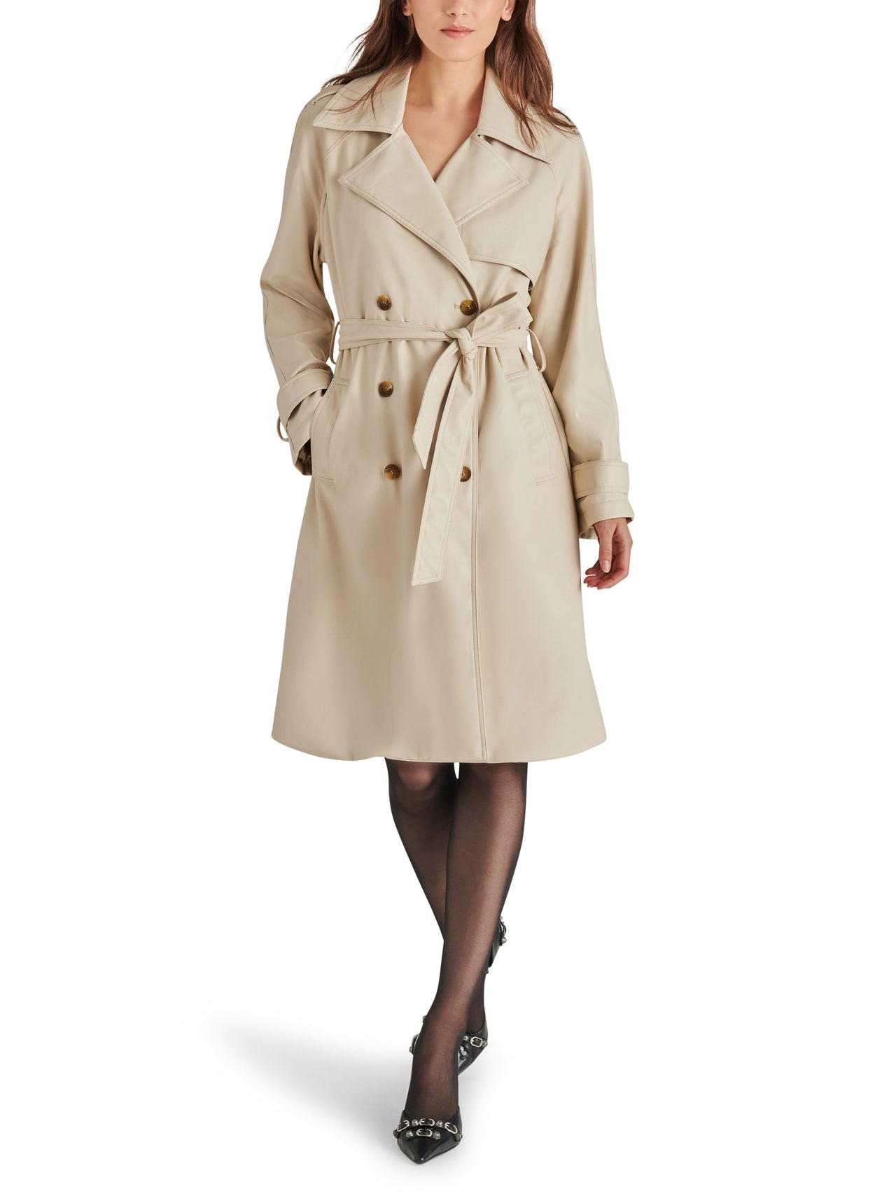 Ilia Trench Coat, Coat Jacket by Steve Madden | LIT Boutique