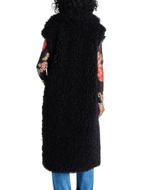 Thumbnail for Giada Faux Mongolian Leather Fur Vest, Jacket by Steve Madden | LIT Boutique