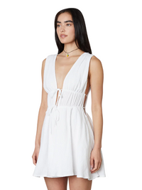 Thumbnail for Sardinia White Mini Dress, Mini Dress by NIA | LIT Boutique