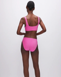 Thumbnail for Sparkle Low Rise Brief Pink, Swim by Good American | LIT Boutique
