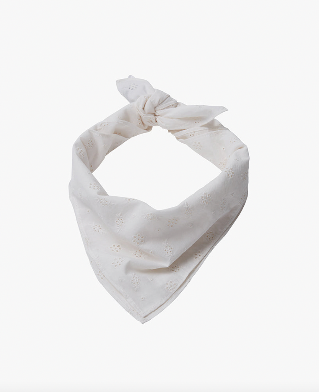 Eyelet Bandana Off White, Hair Accessories by Onia | LIT Boutique