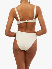 Thumbnail for Sorrento Bikini Top Off White, Swim by Onia | LIT Boutique