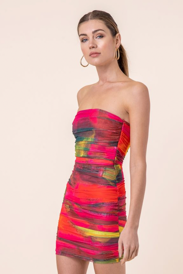 Miley Dress, Mini Dress by Line and Dot | LIT Boutique