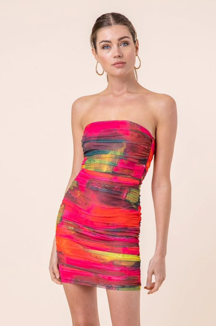 Miley Dress, Mini Dress by Line and Dot | LIT Boutique