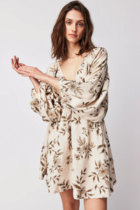 Thumbnail for Portia Printed Mini Dress, Mini Dress by Free People | LIT Boutique
