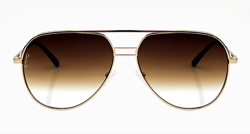 Transit Shades Gold Brown Fade, Sunglass Acc by Otra | LIT Boutique