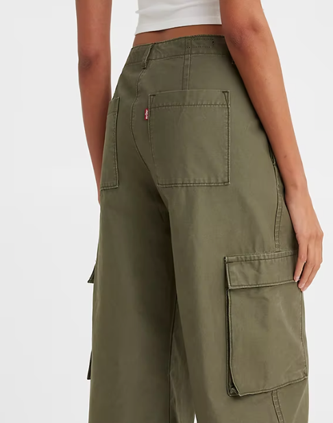 Baggy Cargo Olive Night, Pant Bottom by Levi | LIT Boutique