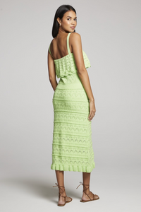Thumbnail for Kendra Dress Green, Midi Dress by Saltwater Luxe | LIT Boutique