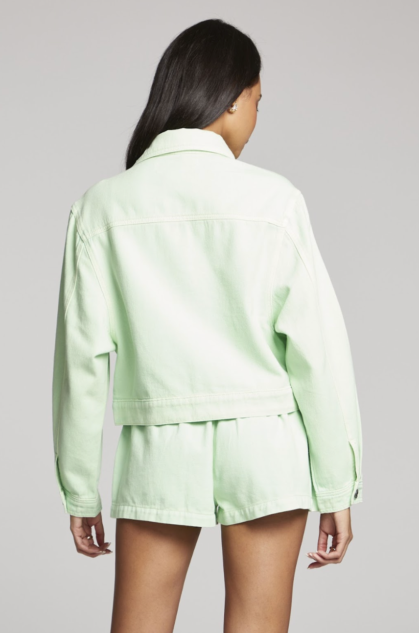 Dahlia Jacket Green, Jacket by Saltwater Luxe | LIT Boutique