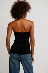 Thumbnail for Call Me Later Tunic Black, Tank Tee by Free People | LIT Boutique