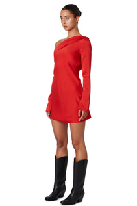Thumbnail for Terra Mini Dress Red, Mini Dress by Nia | LIT Boutique