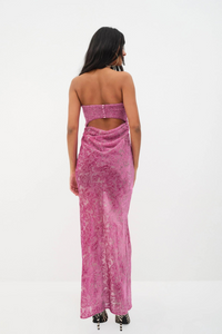 Thumbnail for Francesca Purple Maxi Dress, Maxi Dress by for Love & Lemons | LIT Boutique
