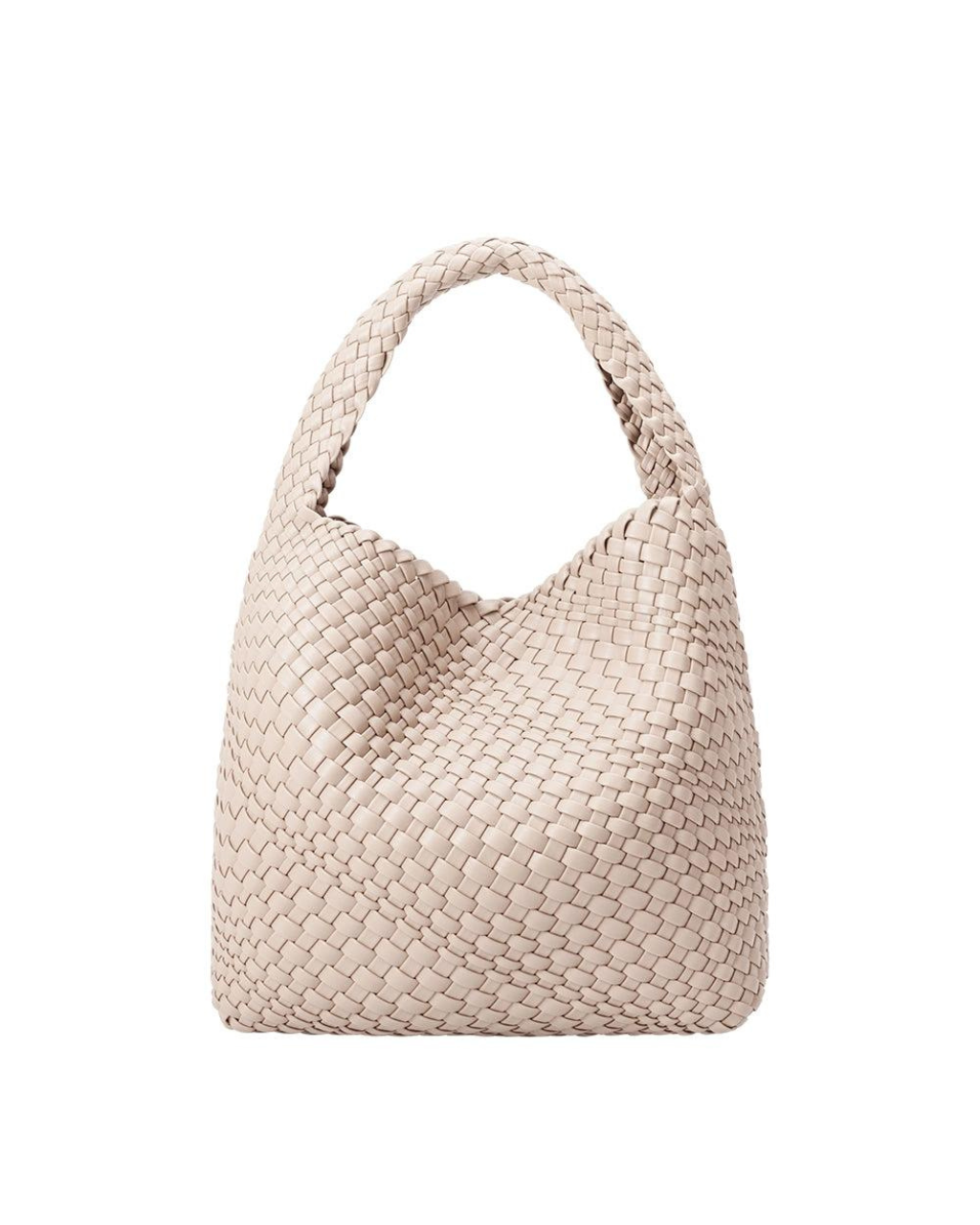 Johanna Ivory Recycled Shoulder Bag, Daytime Bag by Melie Bianco | LIT Boutique
