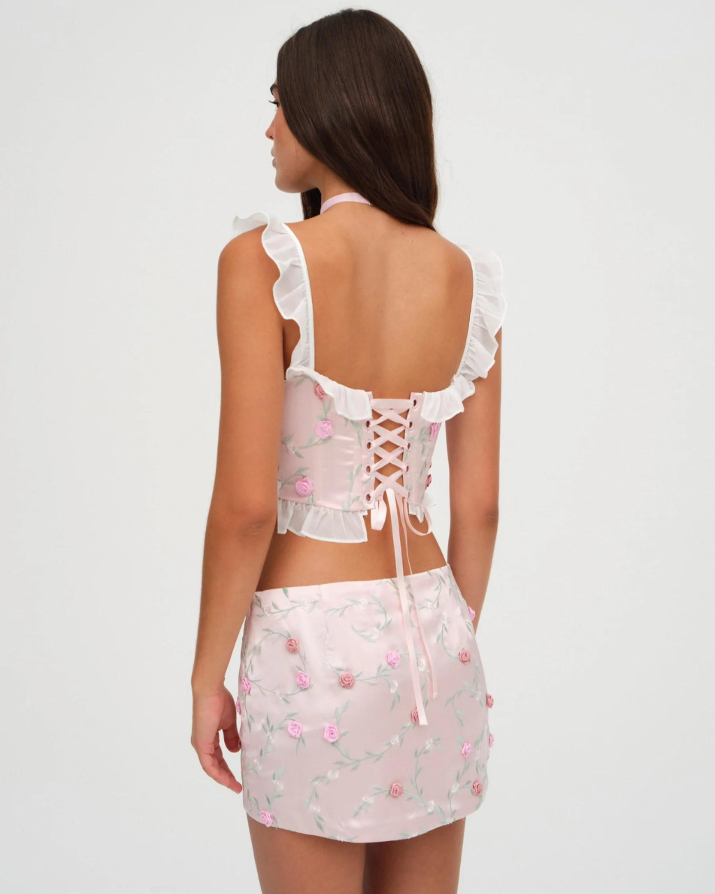 Kimora Top Pink, Tank Blouse by For Love and Lemons | LIT Boutique