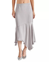 Thumbnail for Lucille Midi Skirt Grey, Midi Skirt by Steve Madden | LIT Boutique