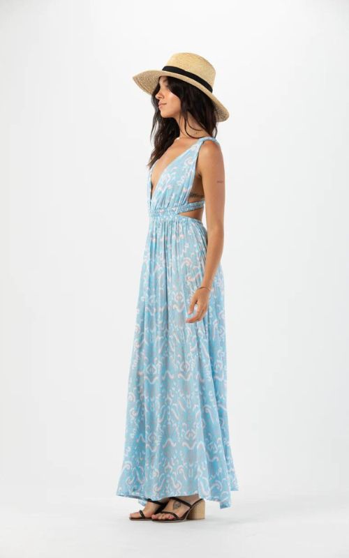 Hope Maxi Dress Lush Aqua, Maxi Dress by Tiare Hawaii | LIT Boutique