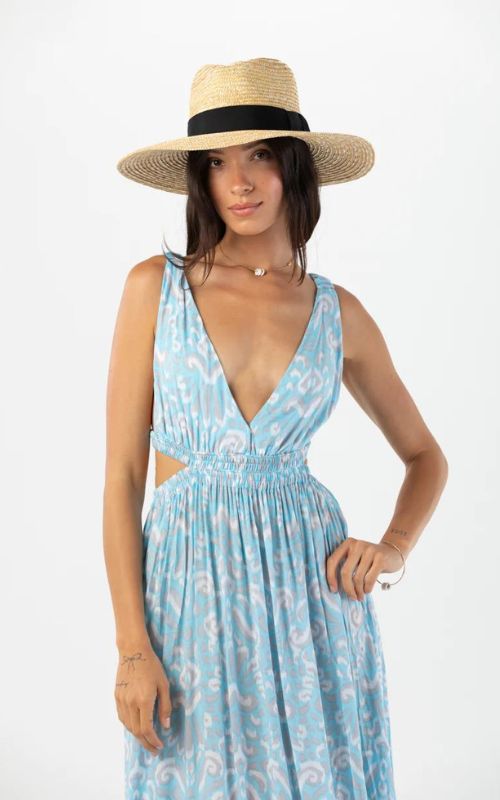Hope Maxi Dress Lush Aqua, Maxi Dress by Tiare Hawaii | LIT Boutique