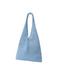 Thumbnail for Cobalt Mesh Catchall Bag, Daytime Bag by Selini | LIT Boutique