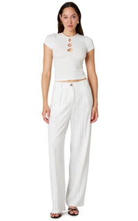 Thumbnail for Luca Trouser White, Pant Bottom by NIA | LIT Boutique