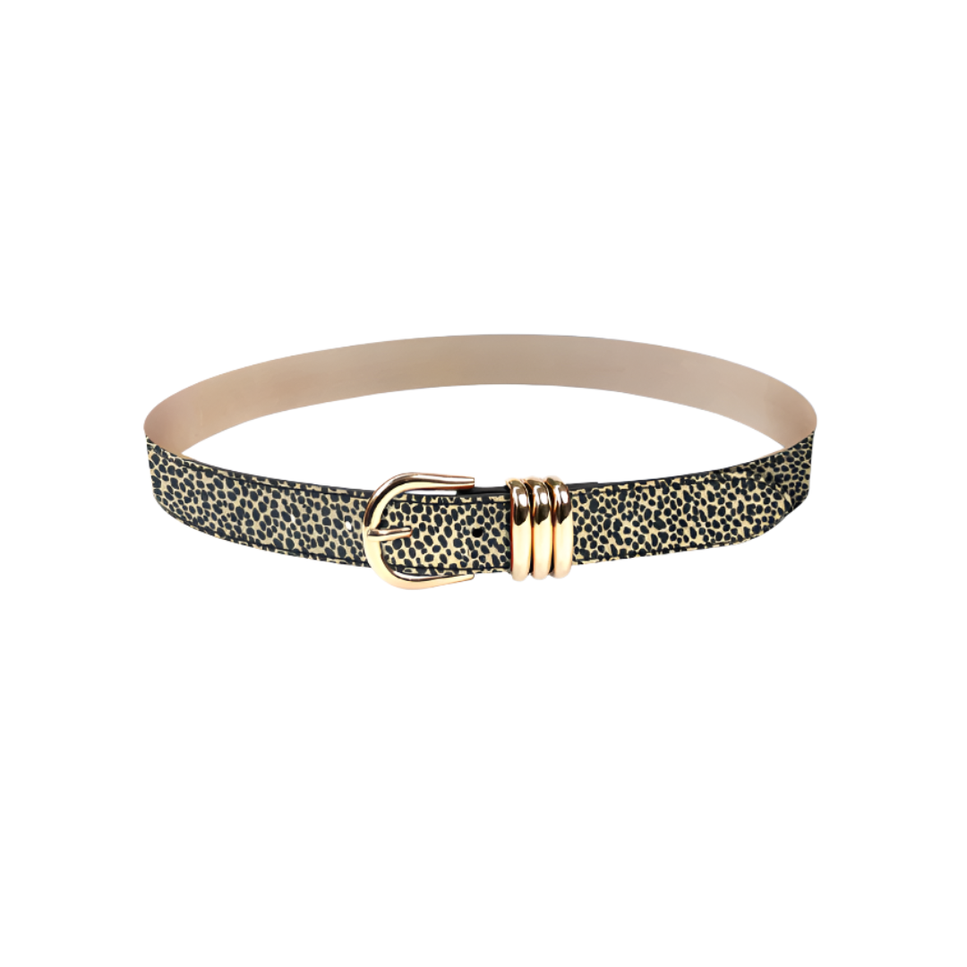 Polished Belt Cheetah, Belt Acc by Petit Moments | LIT Boutique