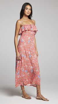 Thumbnail for Victorya Maxi Dress Pink, Maxi Dress by Saltwater Luxe | LIT Boutique