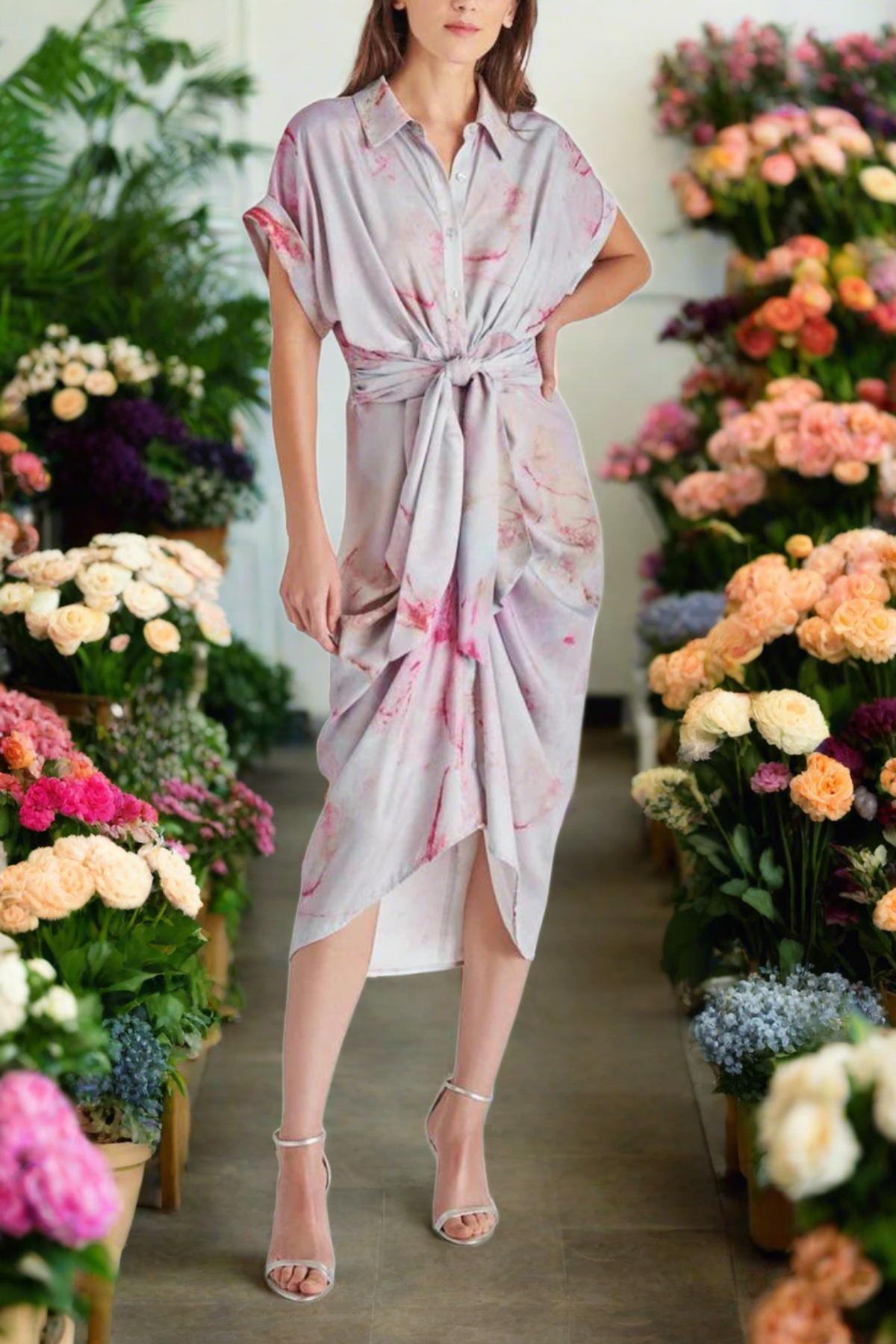 Tori Dress Misty Rose,  by Steve Madden | LIT Boutique
