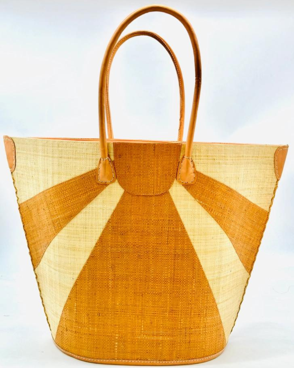 Sunburst Large Straw Tote Bag, Daytime Bag by Shebobo | LIT Boutique