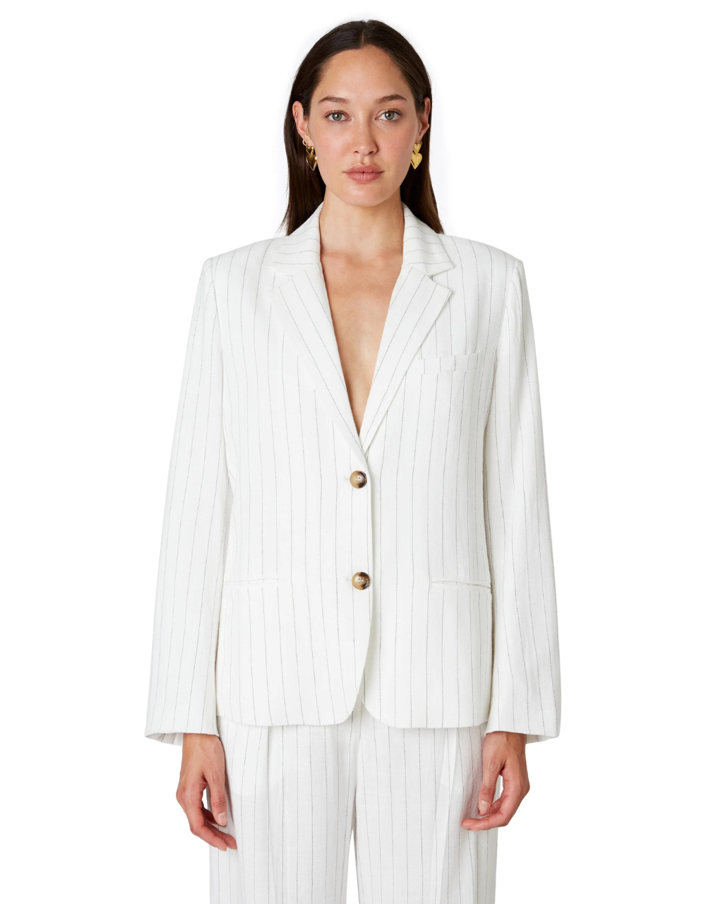 Felix Blazer White, Blazer Jacket by Nia | LIT Boutique