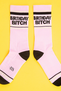 Thumbnail for Birthday Bitch Socks, Essentials Acc by Gumball Poodle | LIT Boutique