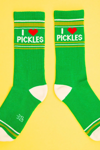 Thumbnail for I Love Pickles Socks, Essentials Acc by Gumball Poodle | LIT Boutique