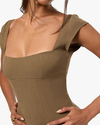 Thumbnail for Cap Sleeve Corset Top Kangaroo