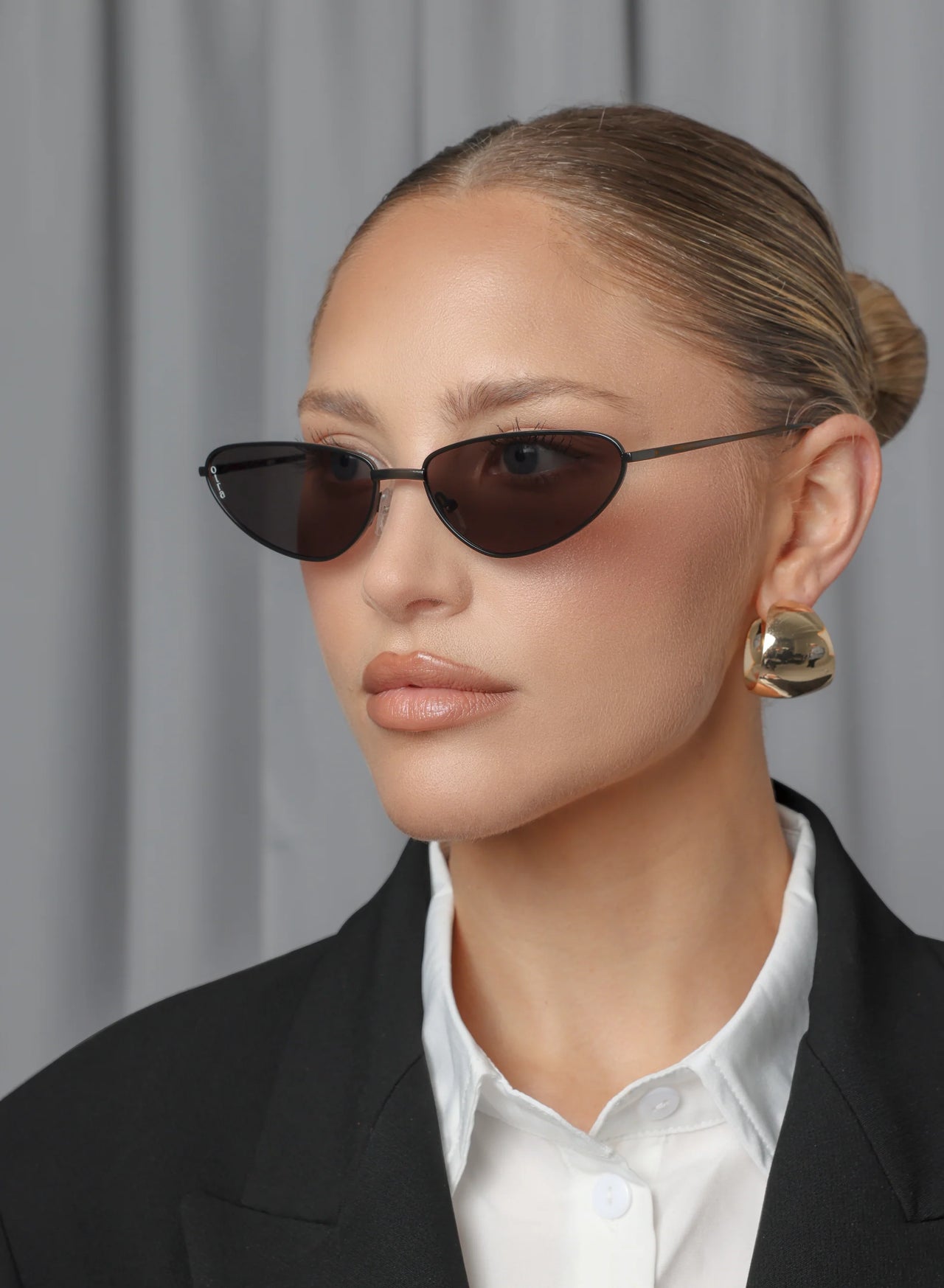 The Aster Sunglasses Black Smoke, Sunglasses Acc by Otra Eyewear | LIT Boutique